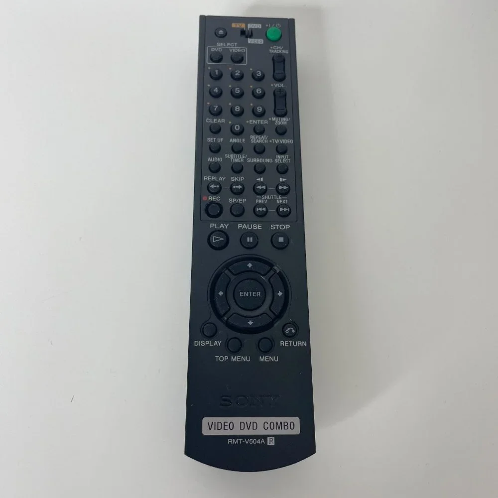Genuine Sony RMT-V501C Remote For DVD VCR Combo OEM TESTED WORKING